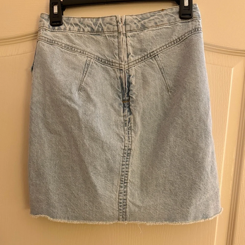 Denim Mini Skirt - Picture 2 of 4